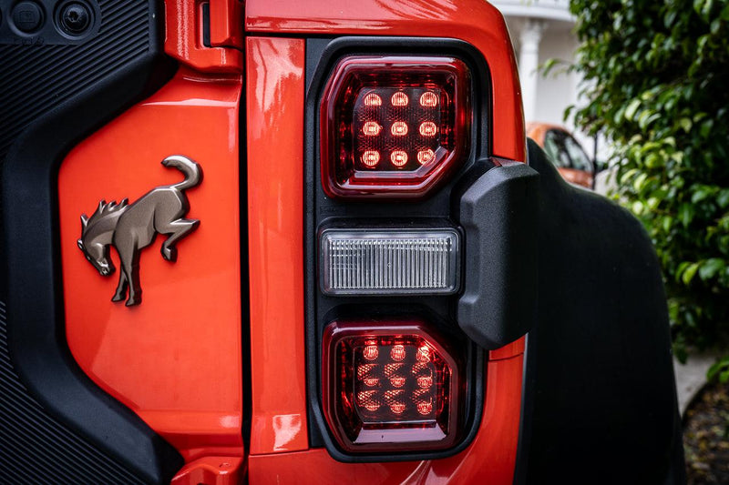 Version 1R Tail Light Overlays - 2021+ Bronco Raptor - StickerFab