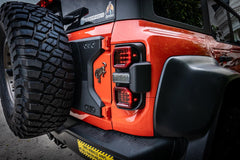 Version 1R Tail Light Overlays - 2021+ Bronco Raptor - StickerFab