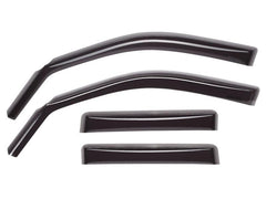 WeatherTech Front and Rear Side Window Deflectors (Dark Smoke) - 2021+ Bronco Sport - StickerFab