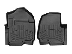 Weathertech Front FloorLiner HP - Black - 2021+ Ford Bronco Sport / 2022+ Maverick (Non-Hybrid) - StickerFab