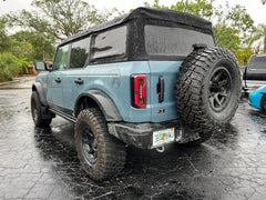 WeatherTech No Drill Mudflaps (Front) - 2021+ Bronco with Sasquatch Package (315s) - StickerFab