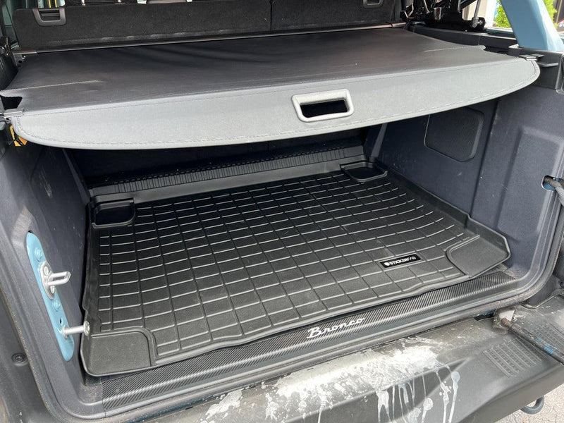 WeatherTech Rear Cargo Liner Mat - 2021+ Bronco 4 Door (All) - StickerFab