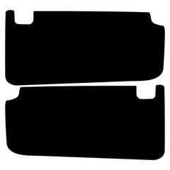 Freedom Series Sun Visor Overlays (Printed Series) - 2021+ Bronco