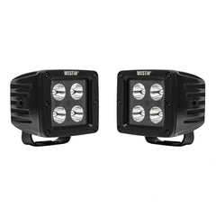 Westin B-Force LED Cube Ditch Lights (Pair, Flood or Spot) - 2021+ Bronco - StickerFab