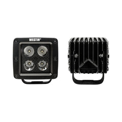 Westin B-Force LED Cube Ditch Lights (Pair, Flood or Spot) - 2021+ Bronco - StickerFab