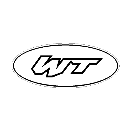 "WT" Rear Oval Emblem Overlays (Printed Series) - 2021-2023 Bronco Wildtrak - StickerFab