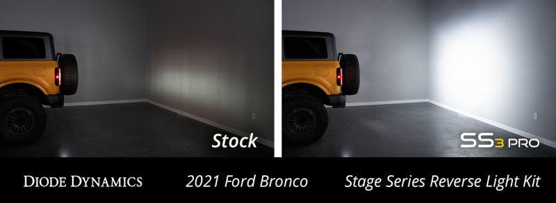 Diode Dynamics C2 Pro Stage Series Reverse Light Kit - 2021+ Bronco (non-Raptor) - StickerFab