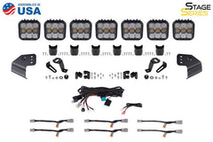 Diode Dynamics Bronco SS5 CrossLink Windshield Lightbar - 2021+ Bronco - StickerFab