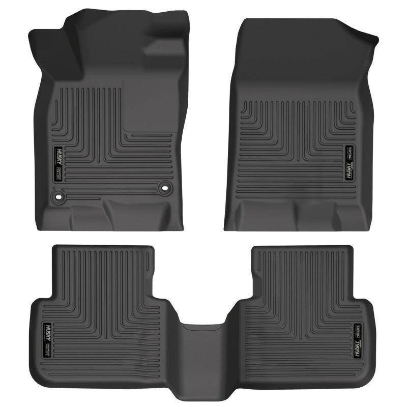 Husky Liners WeatherBeater Front & 2nd Seat Floor Liners - 23+ Integra / 22+ Civic - StickerFab