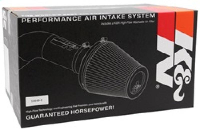 K&N High Flow Performance Intake Kit - 2012-2018 Jeep Wrangler JK V6 3.6L - StickerFab