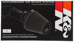 K&N High Flow Performance Intake Kit - 2012-2018 Jeep Wrangler JK V6 3.6L - StickerFab